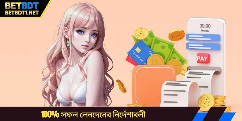 100% সফল লেনদেনের নির্দেশাবলী