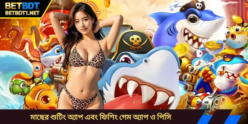 মাছের শুটিং অ্যাপ এবং  ফিশিং গেম অ্যাপ ও পিসি