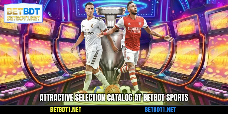 Attractive selection catalog at BETBDT Sports
