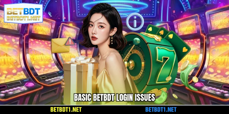 Basic BETBDT login issues