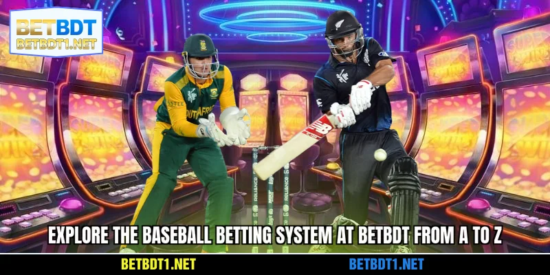Explore the baseball betting system at BETBDT from A to Z
