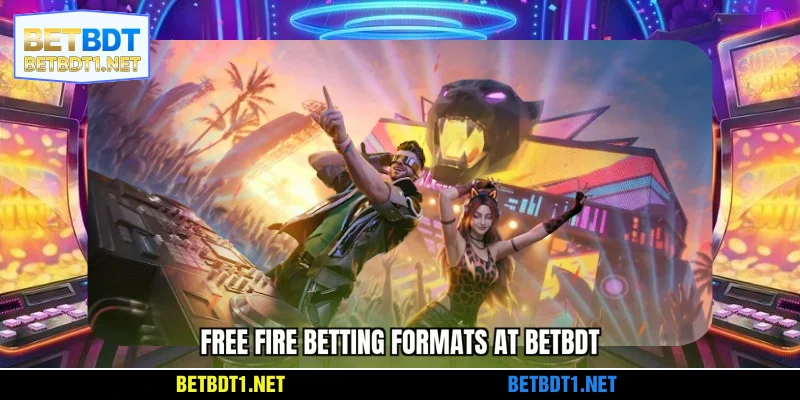 Free Fire betting formats at BETBDT
