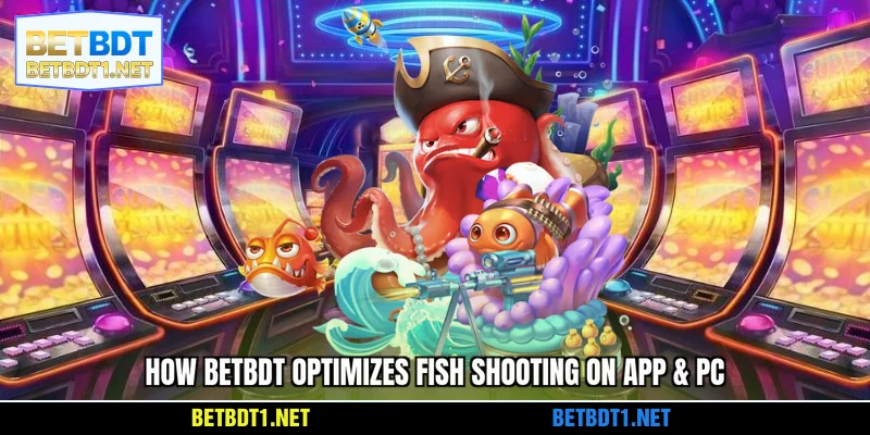 How BETBDT optimizes fish shooting on app & PC