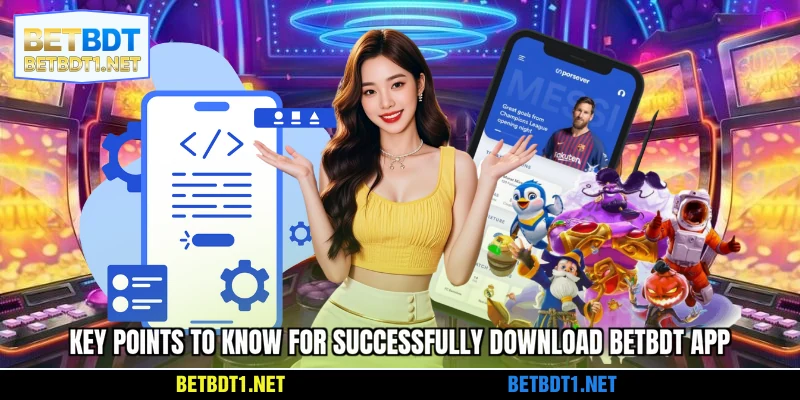 Key points to know for successfully download BETBDT app