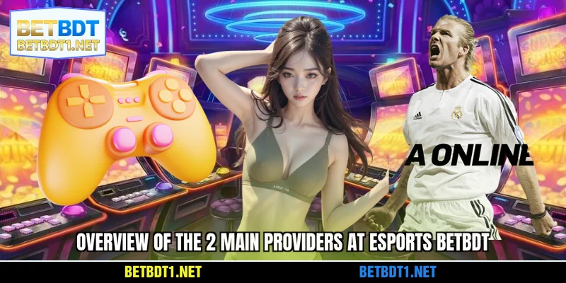 Overview of the 2 main providers at BETBDT Esports