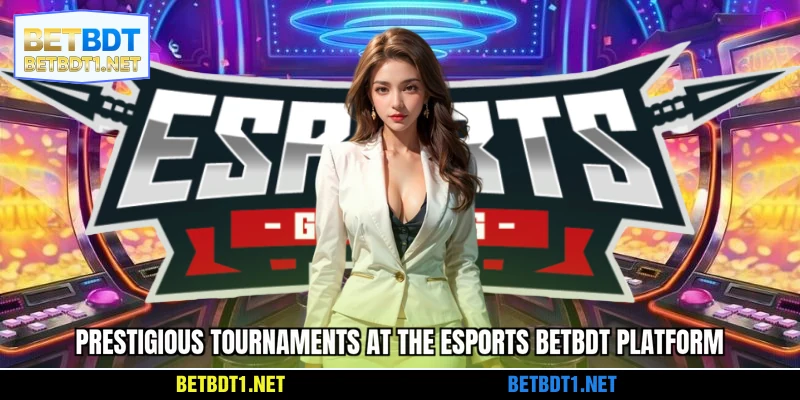 Prestigious tournaments at the BETBDT Esports platform