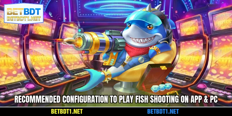 Recommended configuration to play fish shooting on app & PC