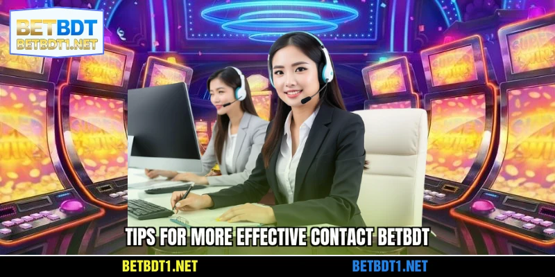 Tips for More Effective Contact BETBDT