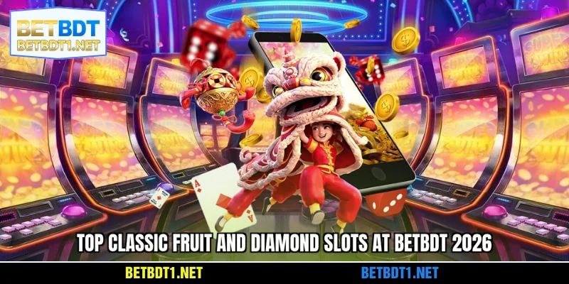 Top Classic fruit and diamond slots at BETBDT 2026